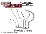 Flexible Chain - Sprue Set of 6 - Various-Flexible Resin-Photo2-Zinge Industries