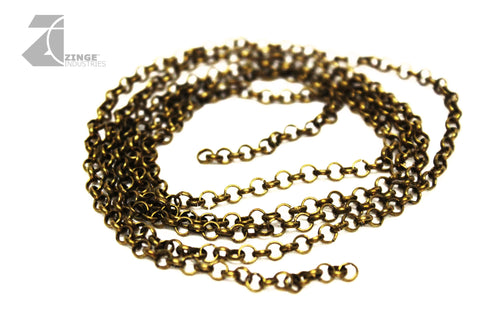 Metal Chain: 1 Metre Length With 3.6mm Round Links-Hobby Tools-Photo1-Zinge Industries