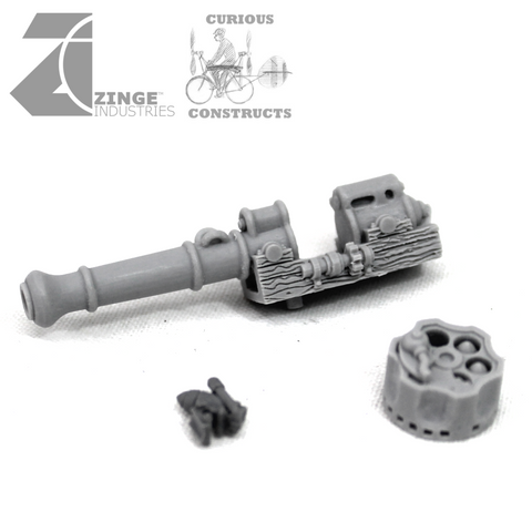 Cannon Gun Steampunk Gun Only X 1-Armoury, Artillery-Photo1-Zinge Industries