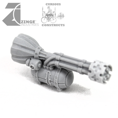 Flame Cannon Steampunk Gun Only X 1-Armoury, Artillery-Photo1-Zinge Industries