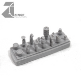 Modular Military Buggy Vehicle Bits Forest Sprue-Vehicles, Forest Sprues-Photo2-Zinge Industries