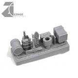 Vehicle Bits Forest Sprue A Including Fuel Tanks-Vehicle Accessories, Scenery, Vehicles, Forest Sprues-Photo5-Zinge Industries