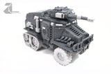 Half Track APC Vehicle Conversion Kit 2 x Axels, 27mm Wheels, 2x Tracks & 2 Upgrade "Forest" Sprues-Vehicle Accessories, Vehicles-Photo2-Zinge Industries