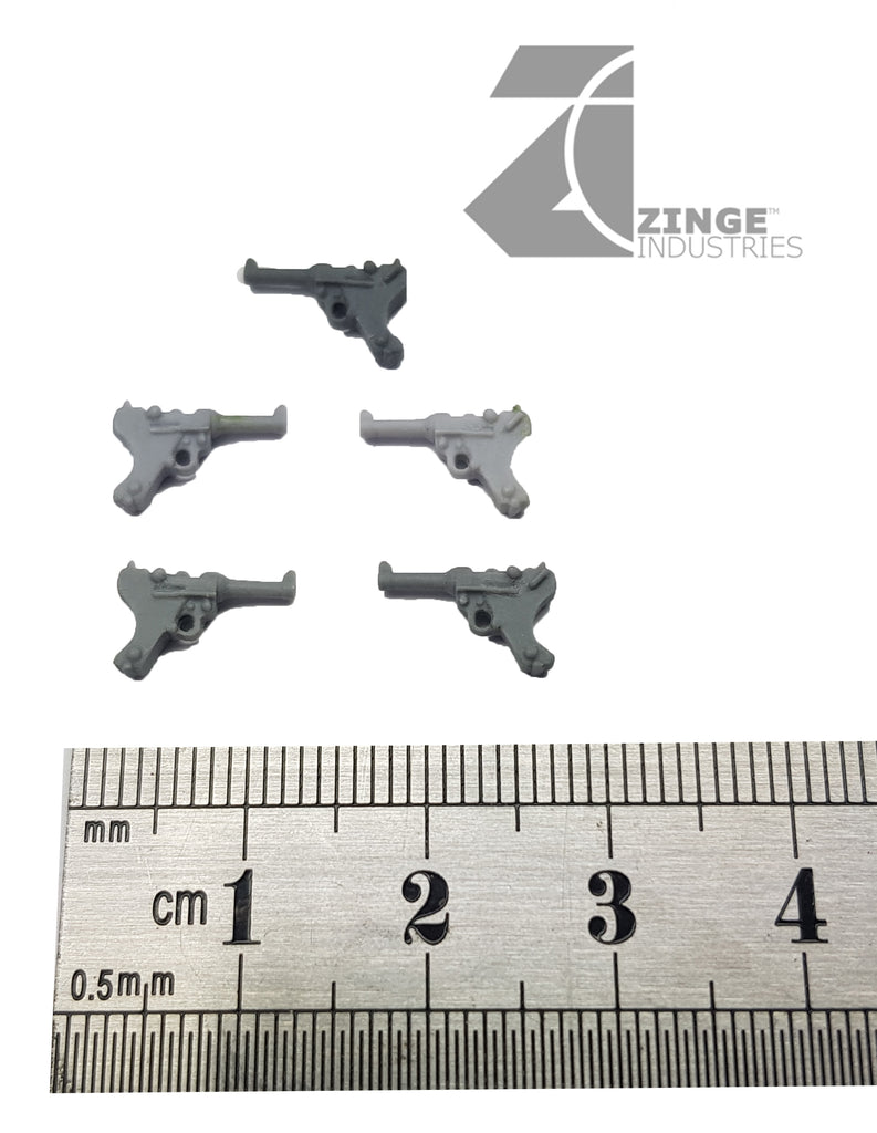 Luger Pistol X 5-Armoury, Infantry-Photo1-Zinge Industries