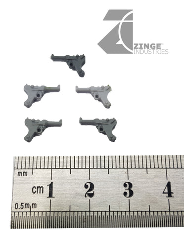 Luger Pistol X 5-Armoury, Infantry-Photo1-Zinge Industries