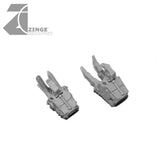 Ramshackle Mechanical Orc Claws Large Size Sprue set of 2-Armoury,Infantry-Photo3-Zinge Industries