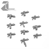 Machine Gun with Ammo Boxes and Magazines - Set of 10-Armoury,Infantry-Photo3-Zinge Industries