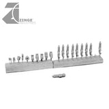 Machine Gun with Ammo Boxes and Magazines - Set of 10-Armoury,Infantry-Photo2-Zinge Industries