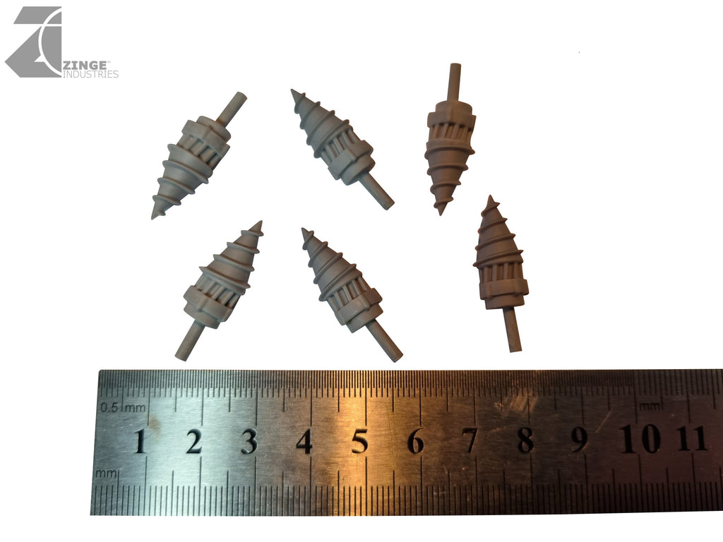 Large Hand Drills X 6