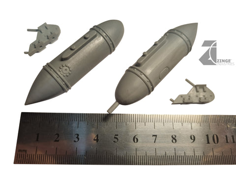 Aircraft Extra Fuel Tanks and Mounts x 2 BAM05