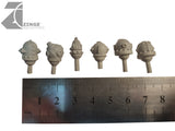 Large Diving Helmets / Heads - Set of 6