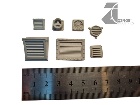 Grills & Vents Set 2 - Set of 7