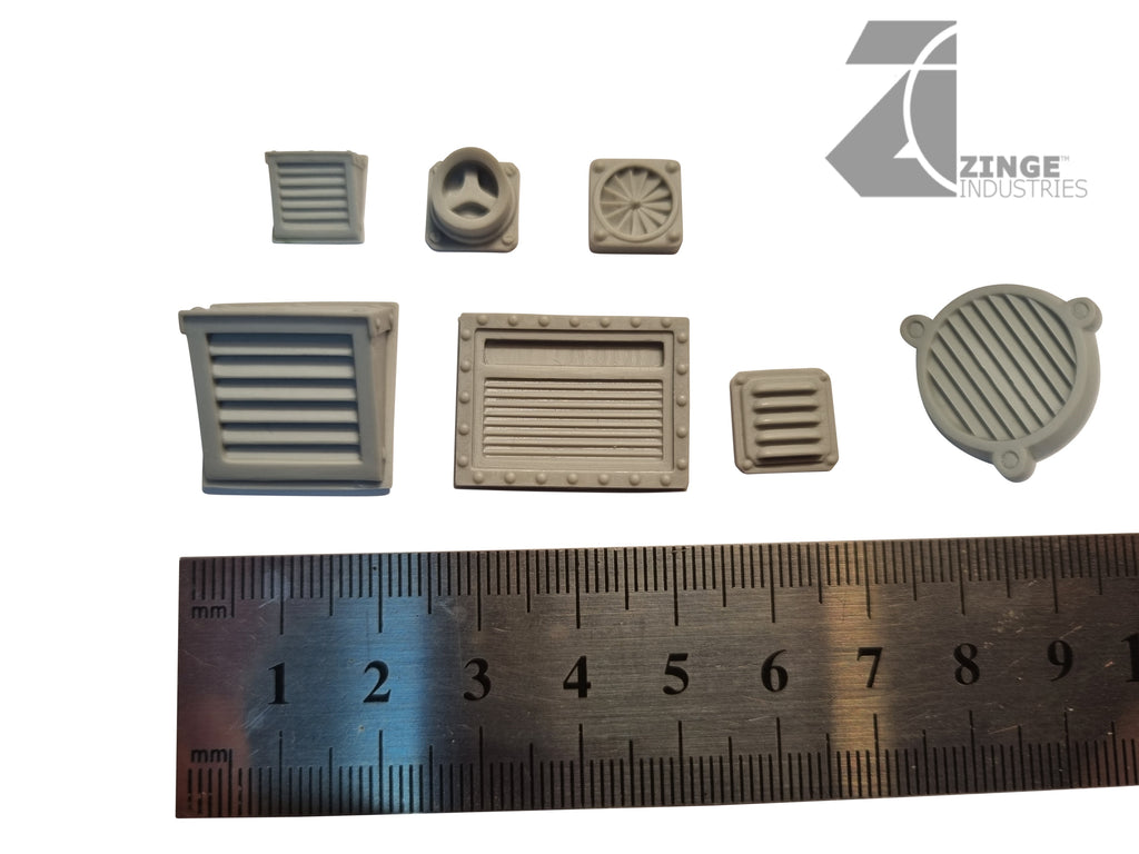Grills & Vents Set 2 - Set of 7