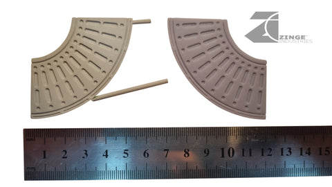 Large Semi Circle Grills - Set of 2