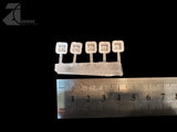 Clear Square Bulkhead - Sprue of 5 - Transparent Light Diffuser