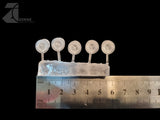 Clear Dome Bulkhead - Sprue of 5 - Transparent Light Diffuser