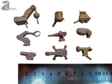 Weapon Sprue 1 - 20mm Scale Suitable for AutoKill and / or Gaslands