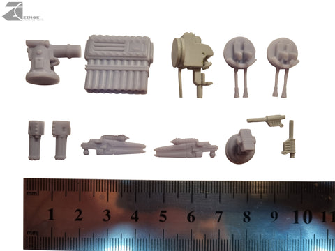 Weapon Sprue 3 20mm Scale - Suitable for AutoKill / Gaslands