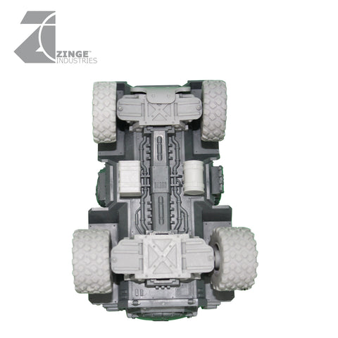 Zinge Industries APC Conv Kit 2x Axels,6x 27mm Wheels, 2 Forest Sprues S-TAU08 E