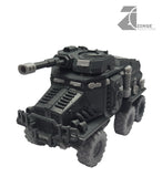 APC Vehicle Conversion Kit - 6 Wheeler, suspension & 2 Upgrade "Forest" Sprues-Vehicle Accessories, Vehicles-Photo3-Zinge Industries