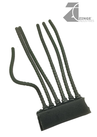 Flexible Power Cables - Sprue of 6-Flexible Resin-Photo1-Zinge Industries