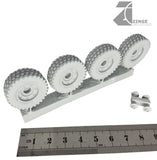 Wheels - 27mm Road Wheels X 4 Sprue-Vehicle Accessories-Photo1-Zinge Industries