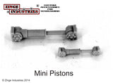 2.5mm x 4 & 1.5mm x 4 Tiny Piston Set-Vehicle Accessories, Forest Sprues-Photo3-Zinge Industries