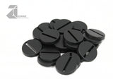 25mm Round Slotted Bases Plastic X 25-Bases-Photo2-Zinge Industries