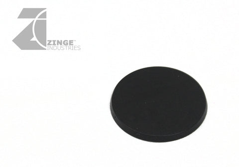 40mm Round Bases Plastic X 10-Bases-Photo1-Zinge Industries