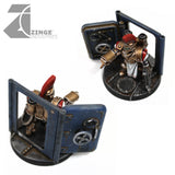 Hatches - Large Rectangular Bulkhead Door X 2 Left & Right Handed Handle-Scenery-Photo1-Zinge Industries