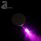LEDs - Set of 10 - Pink - Blinking-Electronics-Photo1-Zinge Industries