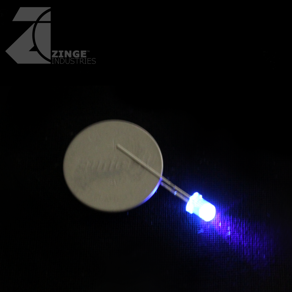 LEDs - Set of 10 - Purple - Solid - Constant Light-Electronics-Photo1-Zinge Industries