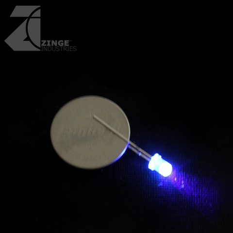 LEDs - Set of 10 - Purple - Solid - Constant Light-Electronics-Photo1-Zinge Industries