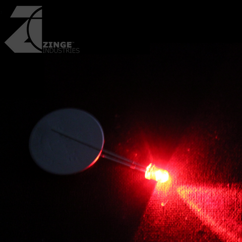 LEDs - Set of 10 - Red - Flickering-Electronics-Photo1-Zinge Industries