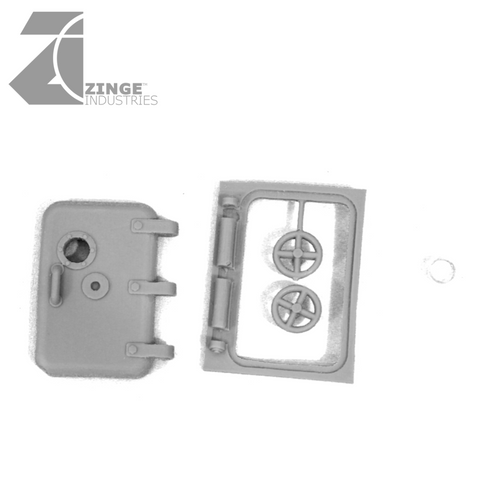 Hatch - Large Rectangular Bulkhead Door Left Handed Handle-Scenery-Photo1-Zinge Industries