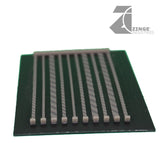 Flexible Decal Strips - Sprue of 10 - Hazard Stripes-Flexible Resin-Photo2-Zinge Industries