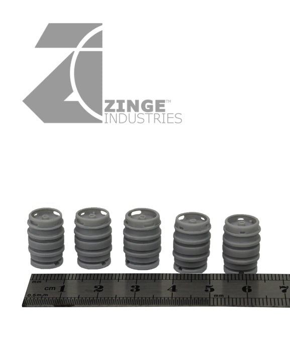 Beer Barrels - Set of 5-Scenery-Photo1-Zinge Industries