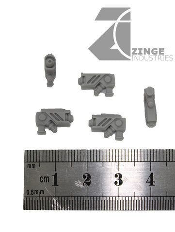 Gravitater Pistol X 5 Sprue-Armoury, Infantry-Photo1-Zinge Industries