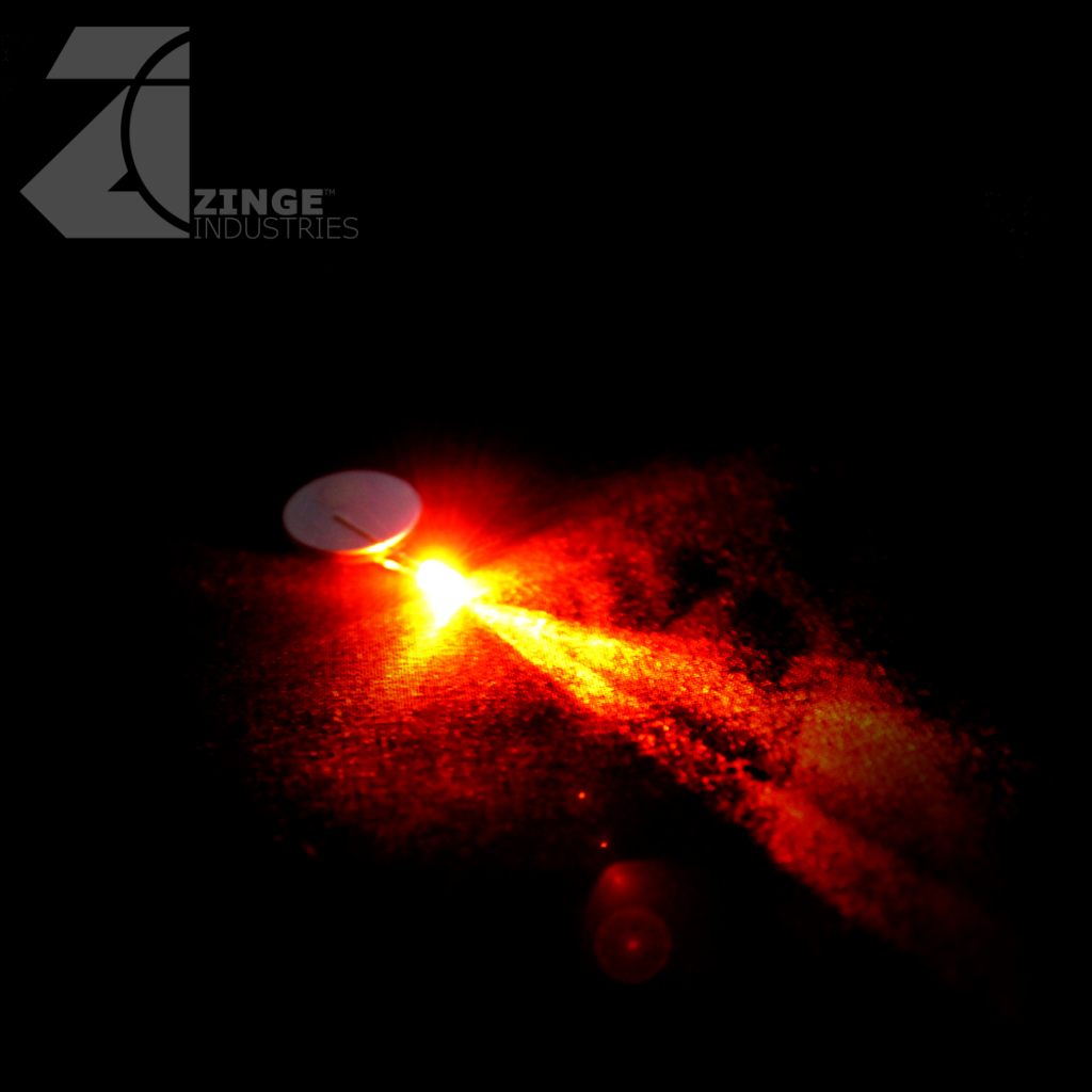 LEDs - Set of 10 - Orange - Flickering-Electronics-Photo1-Zinge Industries