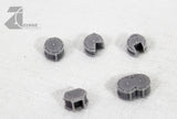 Ammo Drums & Boxes - Sprue of 10 Various Pairs-Armoury-Photo5-Zinge Industries