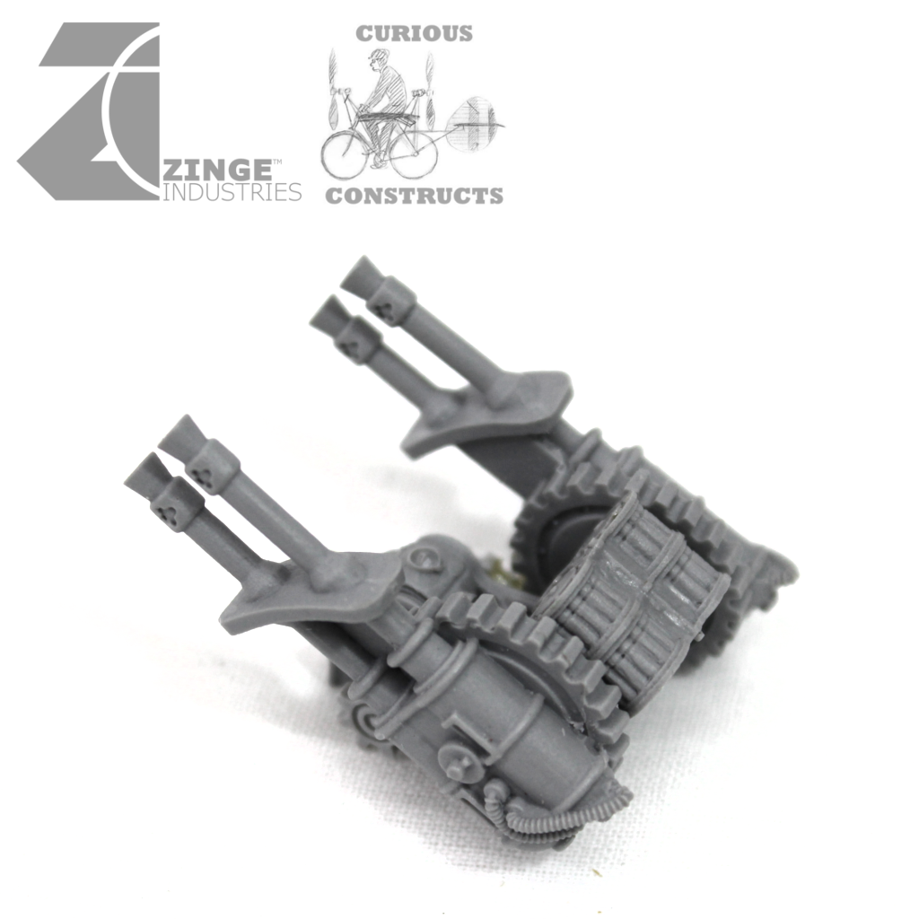 Flak Gun Steampunk Gun Only X 1-Armoury, Artillery-Photo2-Zinge Industries