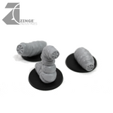 3 Large Mutant Monsters - Maggots-Infantry-Photo2-Zinge Industries