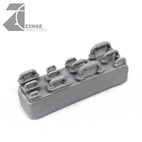 Various Handles x 12-Vehicle Accessories, Scenery, Forest Sprues-Photo1-Zinge Industries