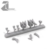 Ramshackle Mechanical Orc Claws Large Size Sprue set of 2-Armoury,Infantry-Photo5-Zinge Industries