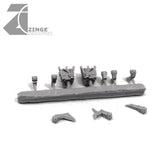 Ramshackle Mechanical Orc Claws Large Size Sprue set of 2-Armoury,Infantry-Photo8-Zinge Industries