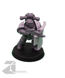 Siege Shield X 5 Sprue Human Scale-Armoury, Infantry-Photo7-Zinge Industries