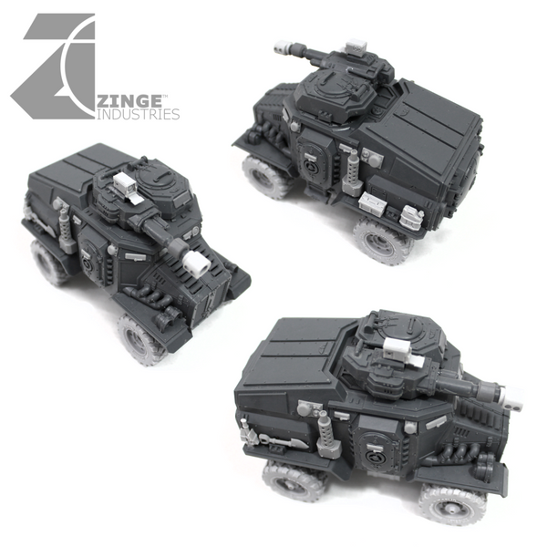 APC Vehicle Conversion Kit 2 x Axels, 4x 27mm Wheels and 2 Upgrade