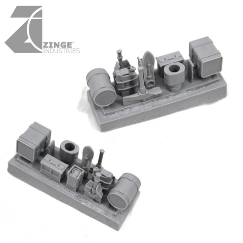 Zinge Industries Jerry Cans Forest Sprue 4 Grandi 4 Piccole Punte - Foto 6