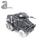 Vehicle Bits Forest Sprue A Including Fuel Tanks-Vehicle Accessories, Scenery, Vehicles, Forest Sprues-Photo2-Zinge Industries