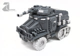 Half Track APC Vehicle Conversion Kit 2 x Axels, 27mm Wheels, 2x Tracks & 2 Upgrade "Forest" Sprues-Vehicle Accessories, Vehicles-Photo1-Zinge Industries